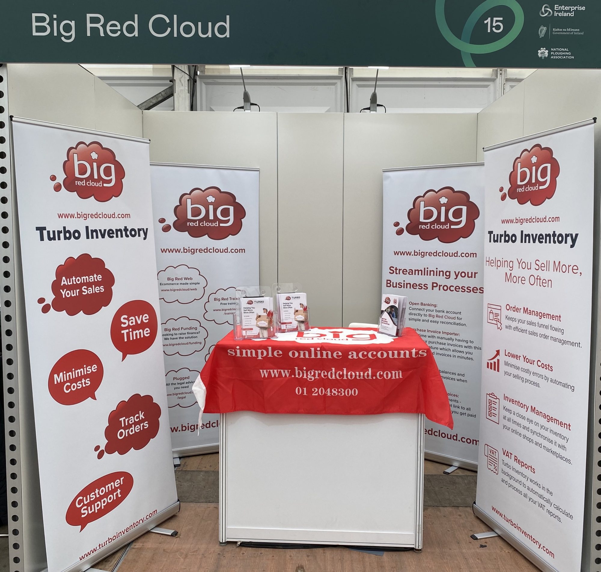 Meet Big Red Cloud and Turbo Inventory at The National Ploughing Championships 2023