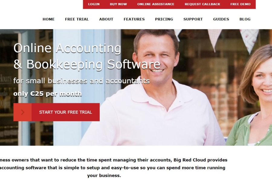 Big Red Cloud website small business need a website