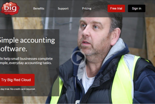 Big Red Cloud homepage 2015