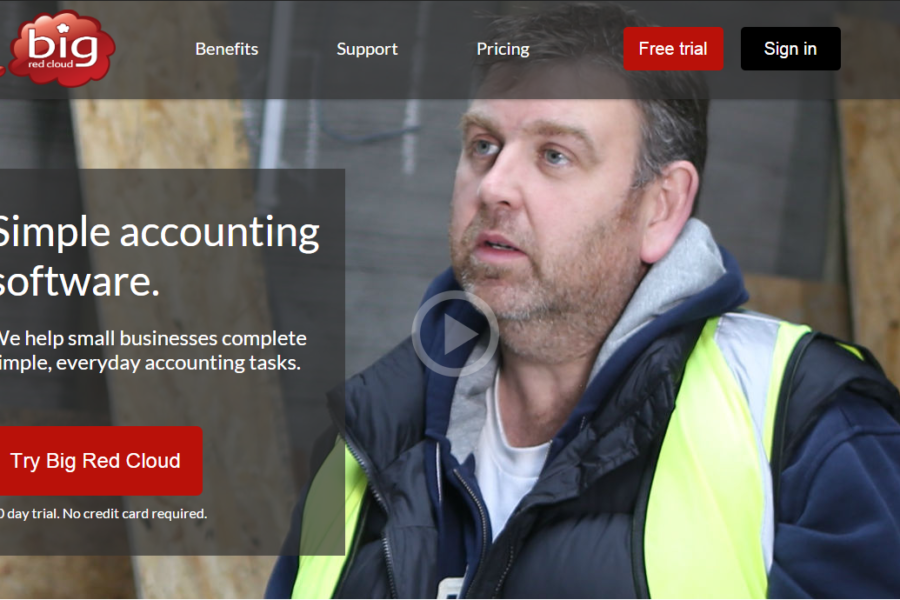 Big Red Cloud homepage 2015