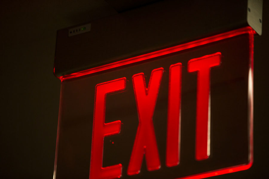 exit sign
