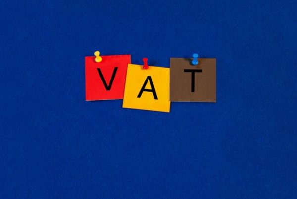 vat post it notes pinned to a wall