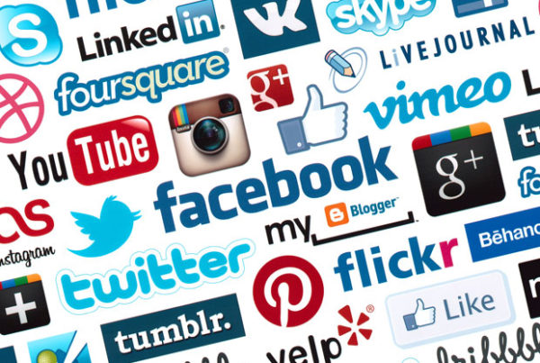 social media logo's