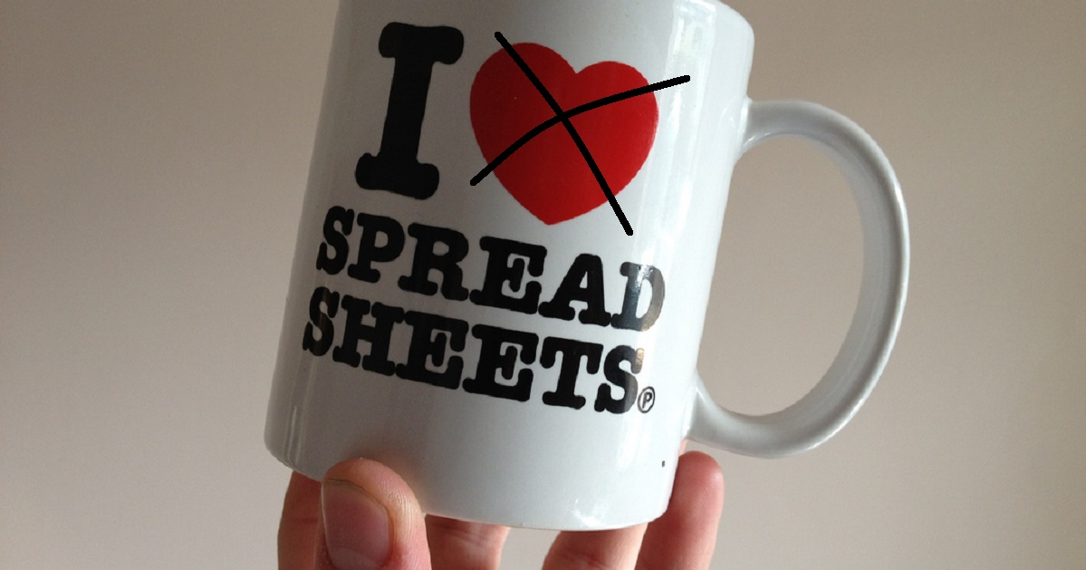 7 dangers of spreadsheets