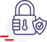 secure padlock icon